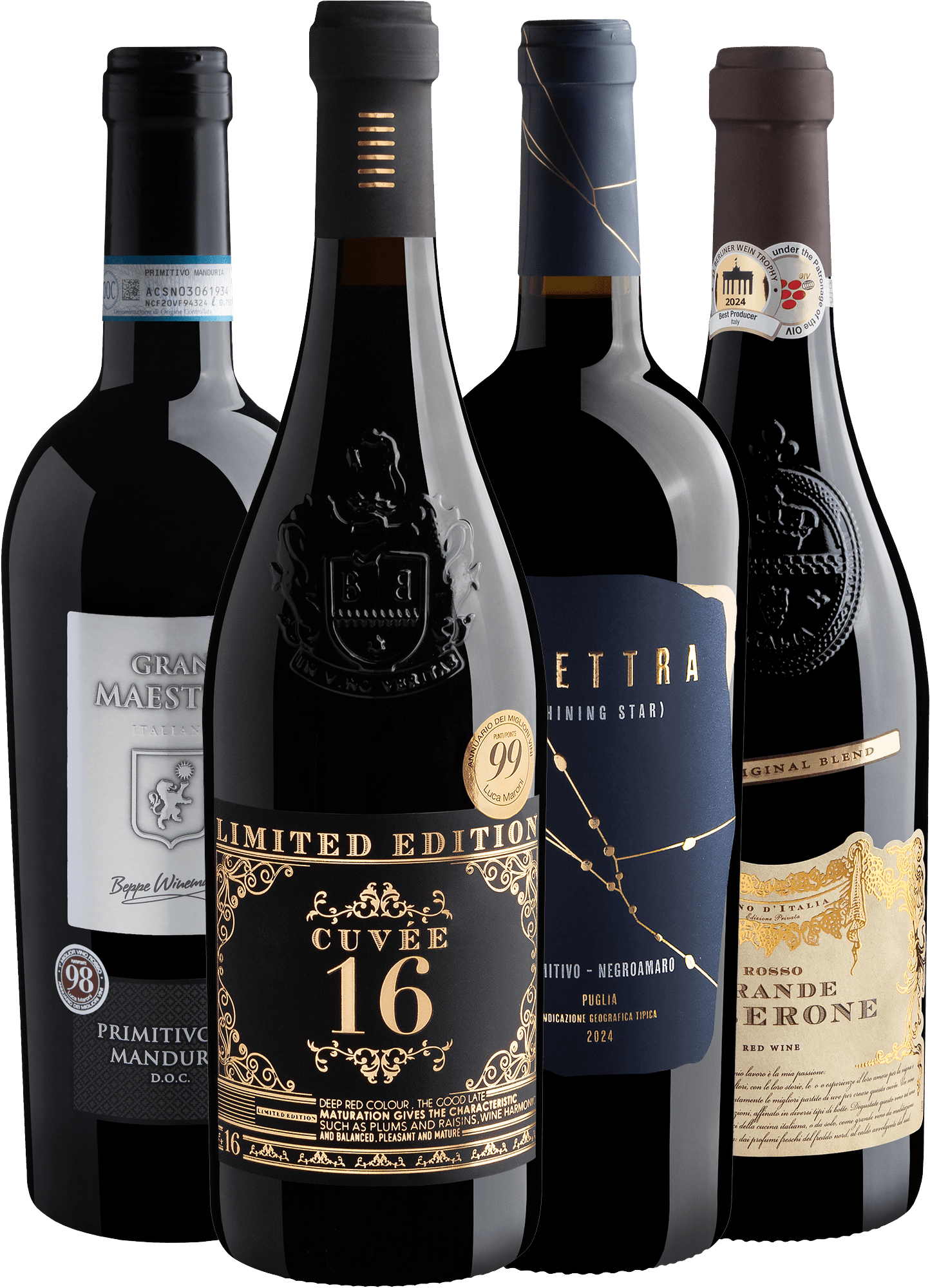 Kit 4 Italianos 95+ Pontos