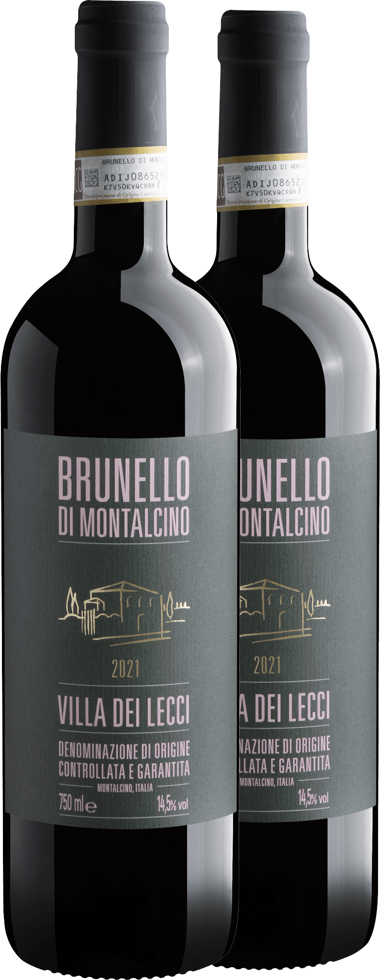 Kit 2 Villa dei Lecci Brunello di Montalcino DOCG