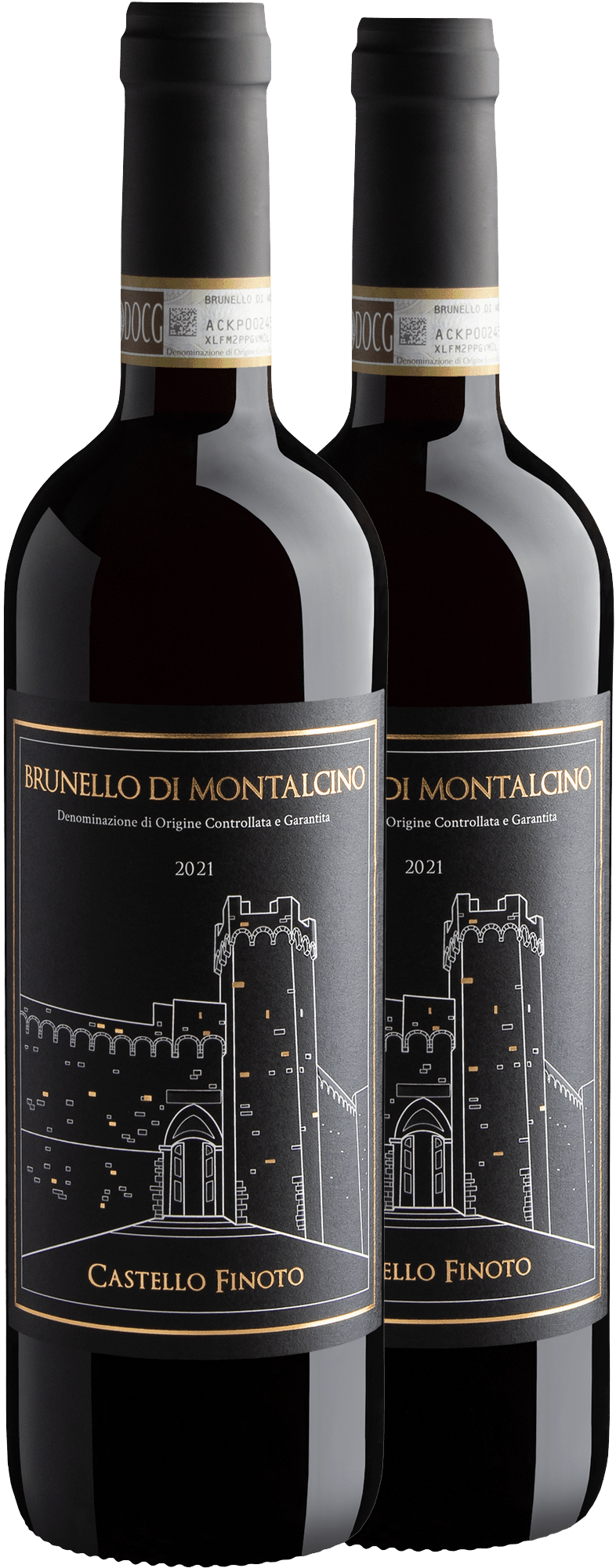 Kit 2 Castello Finoto Brunello di Montalcino DOCG