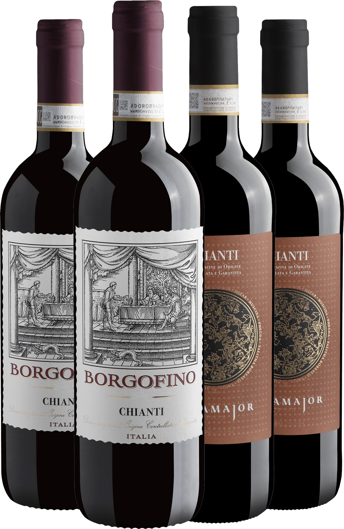 Kit Chianti | 2 Borgofino + 2 Orsamajor