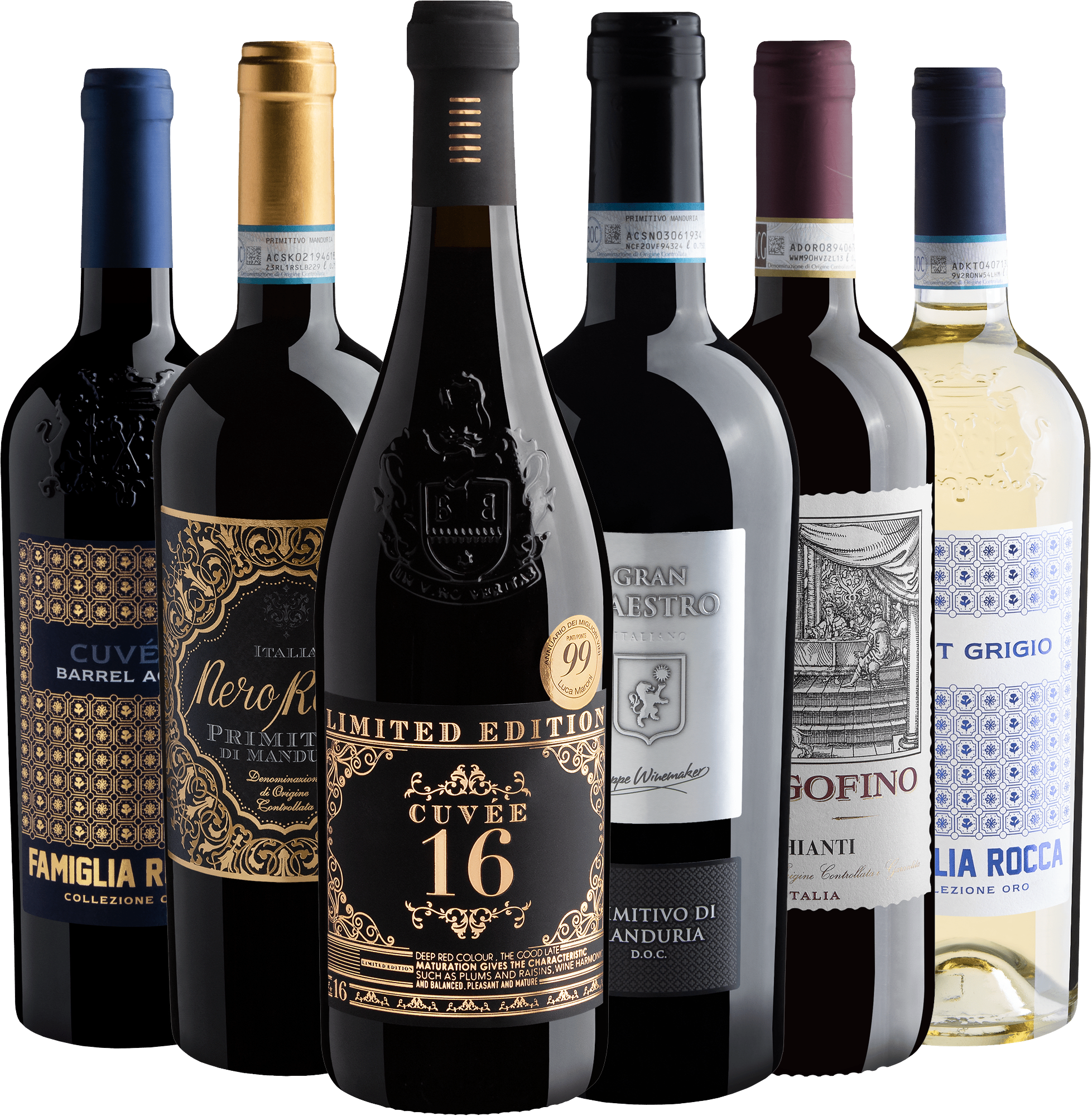 Kit 6 Italianos 93+ Pontos