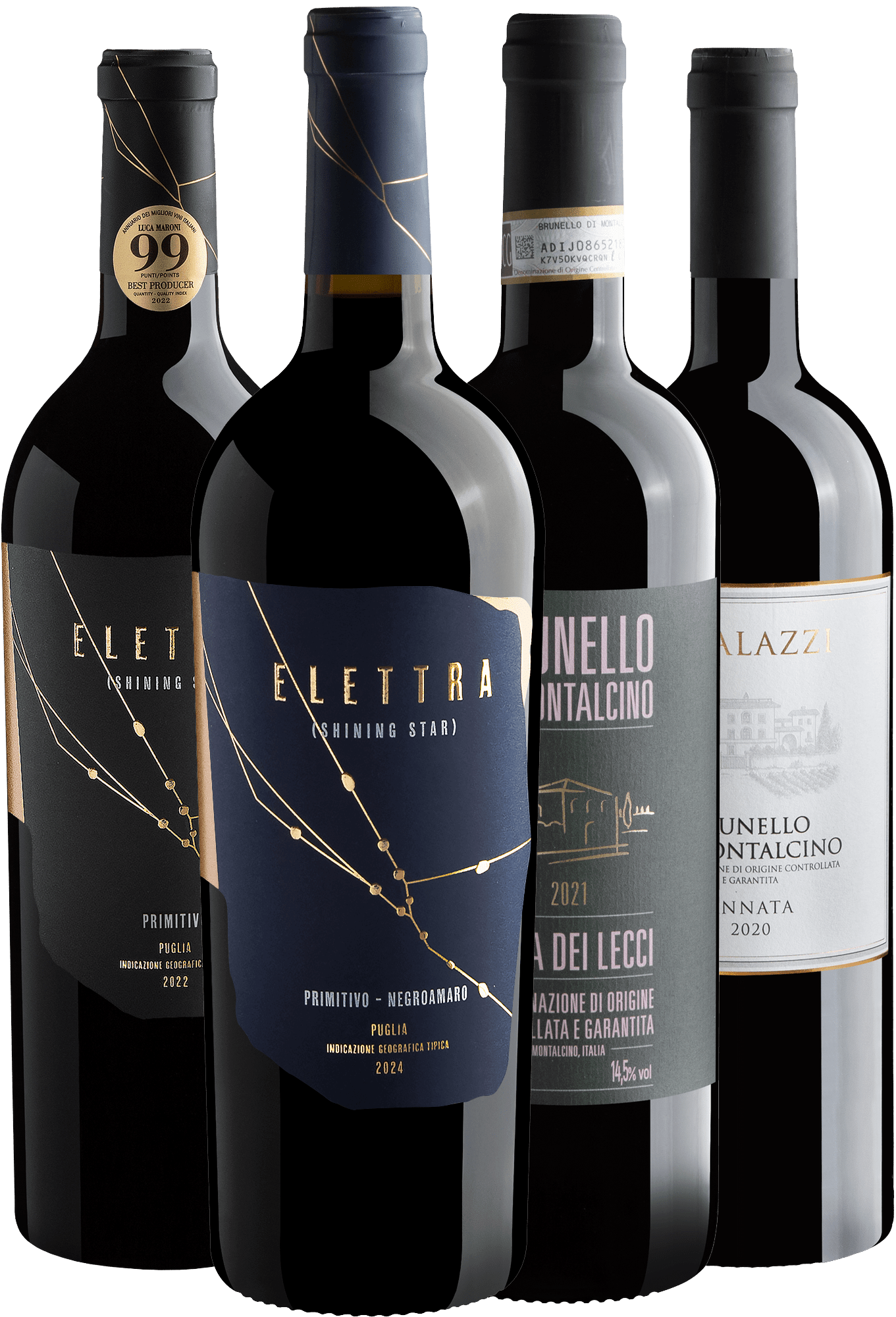 Kit 2 Elettra (Shining Star) + 2 Brunello di Montalcino DOCG