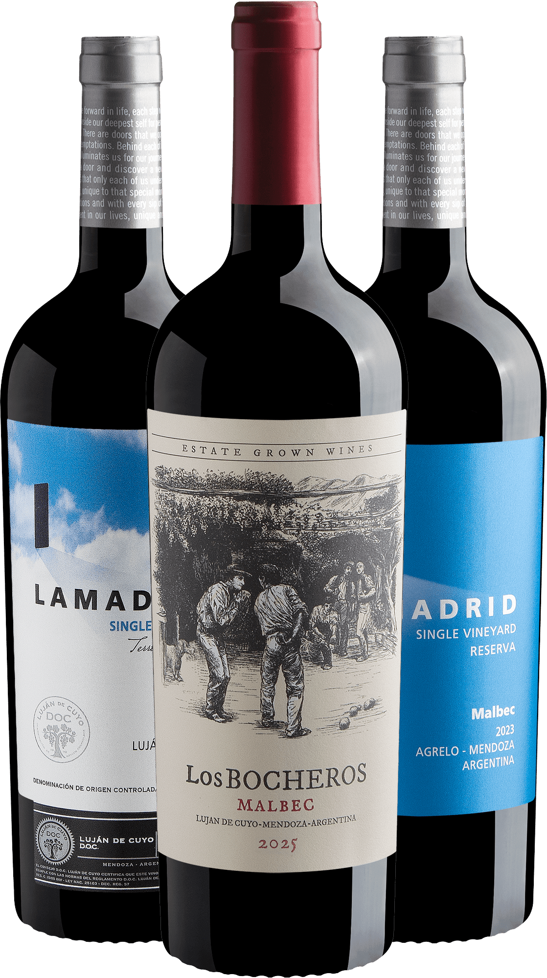 Kit 3 Lamadrid Malbec 90+ pontos