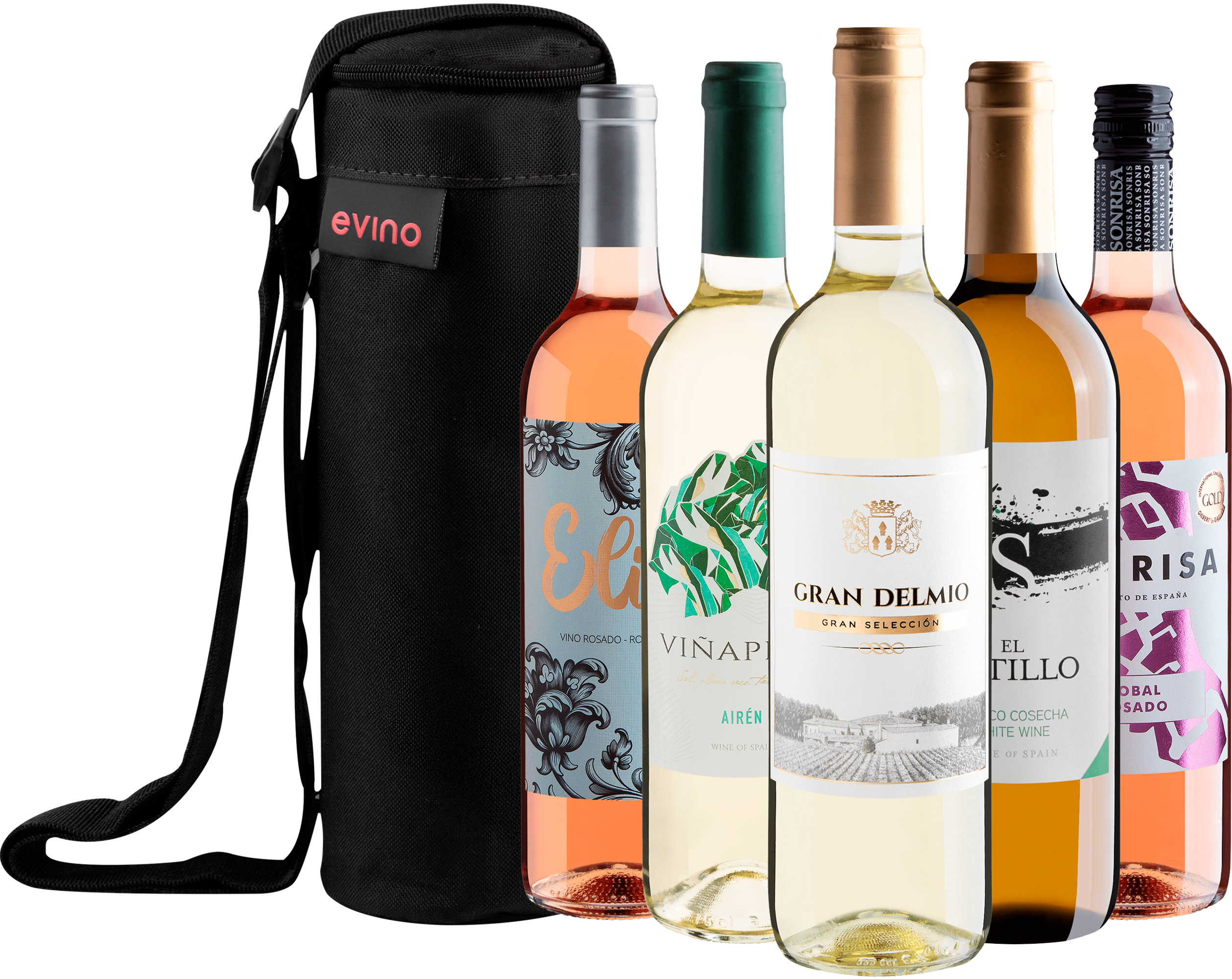 Kit 5 Espanhóis Leves + Bolsa Exclusiva