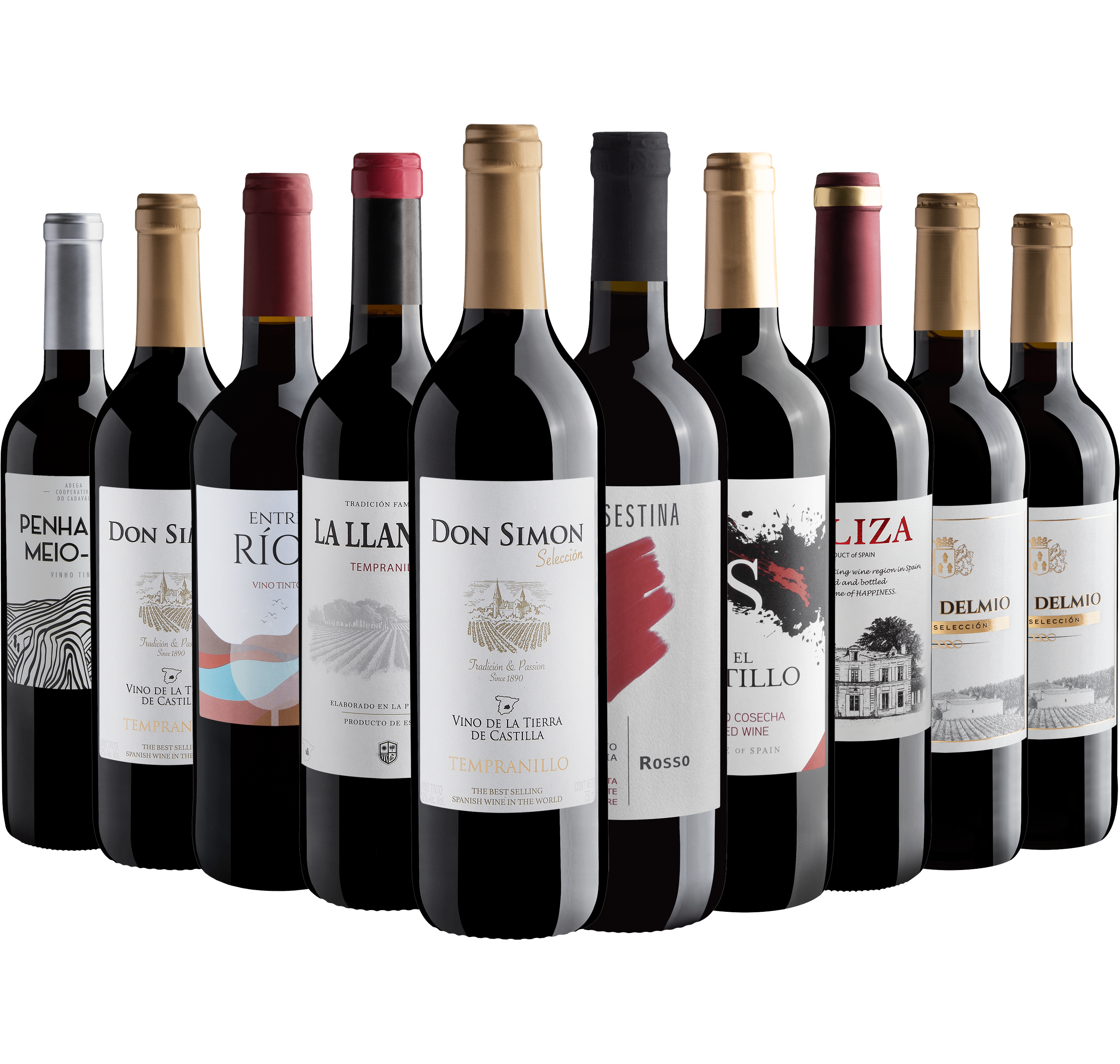 Kit 10 Vinhos do Velho Mundo
