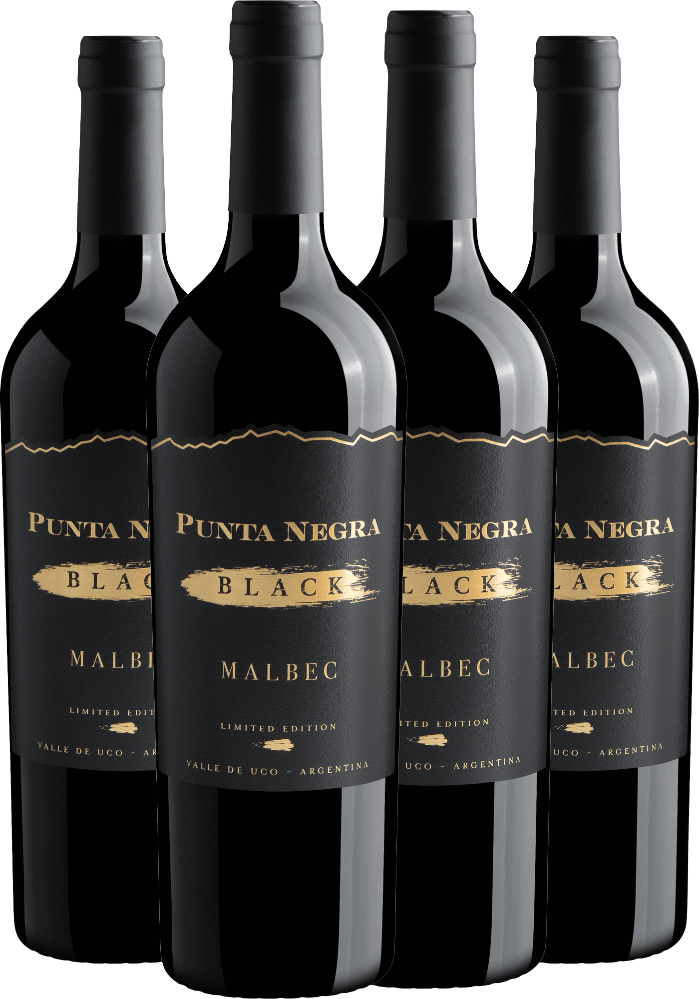 Kit 4 Punta Negra Black Malbec Limited Edition