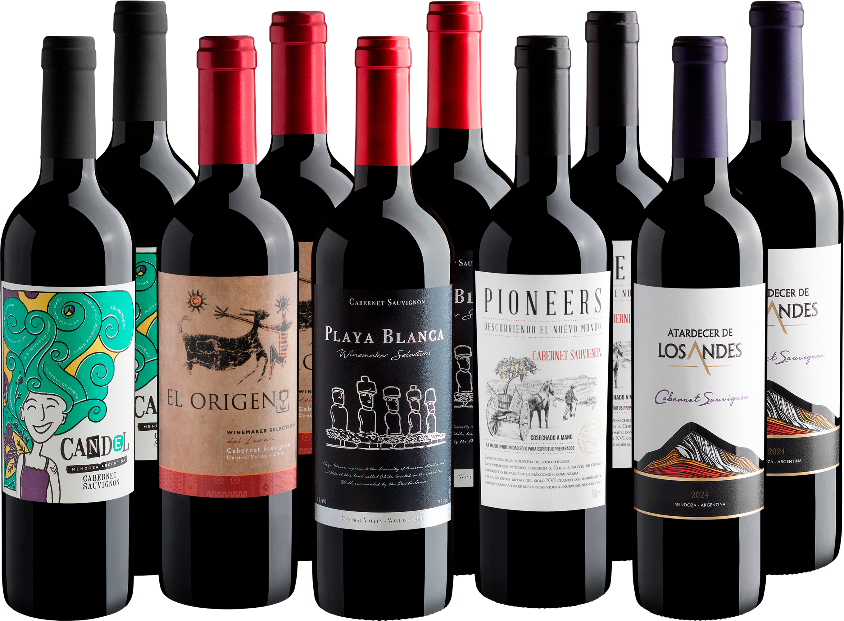 Kit 5 Cabernet Sauvignon em Dobro*