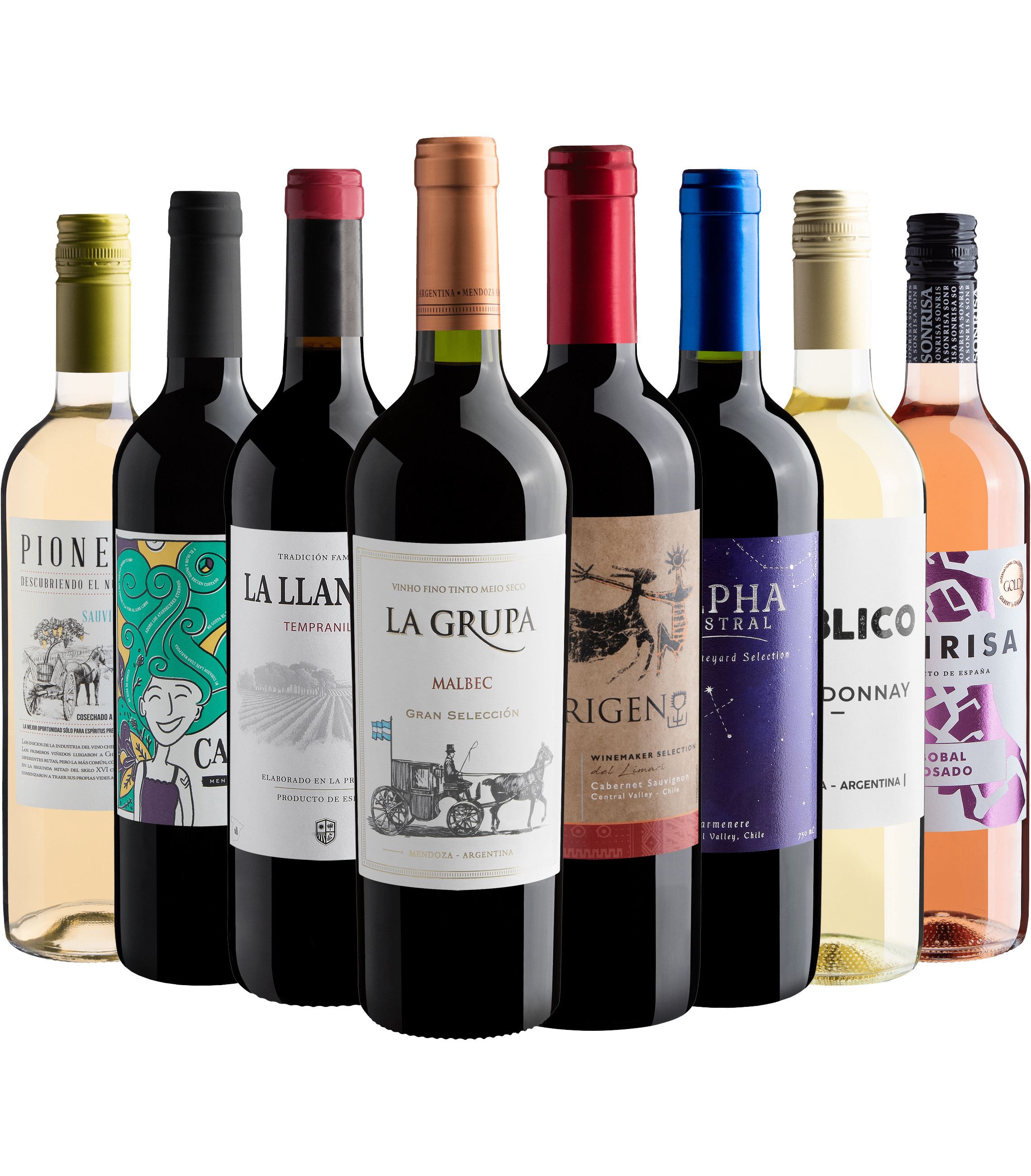 Kit 8 Uvas Clássicas