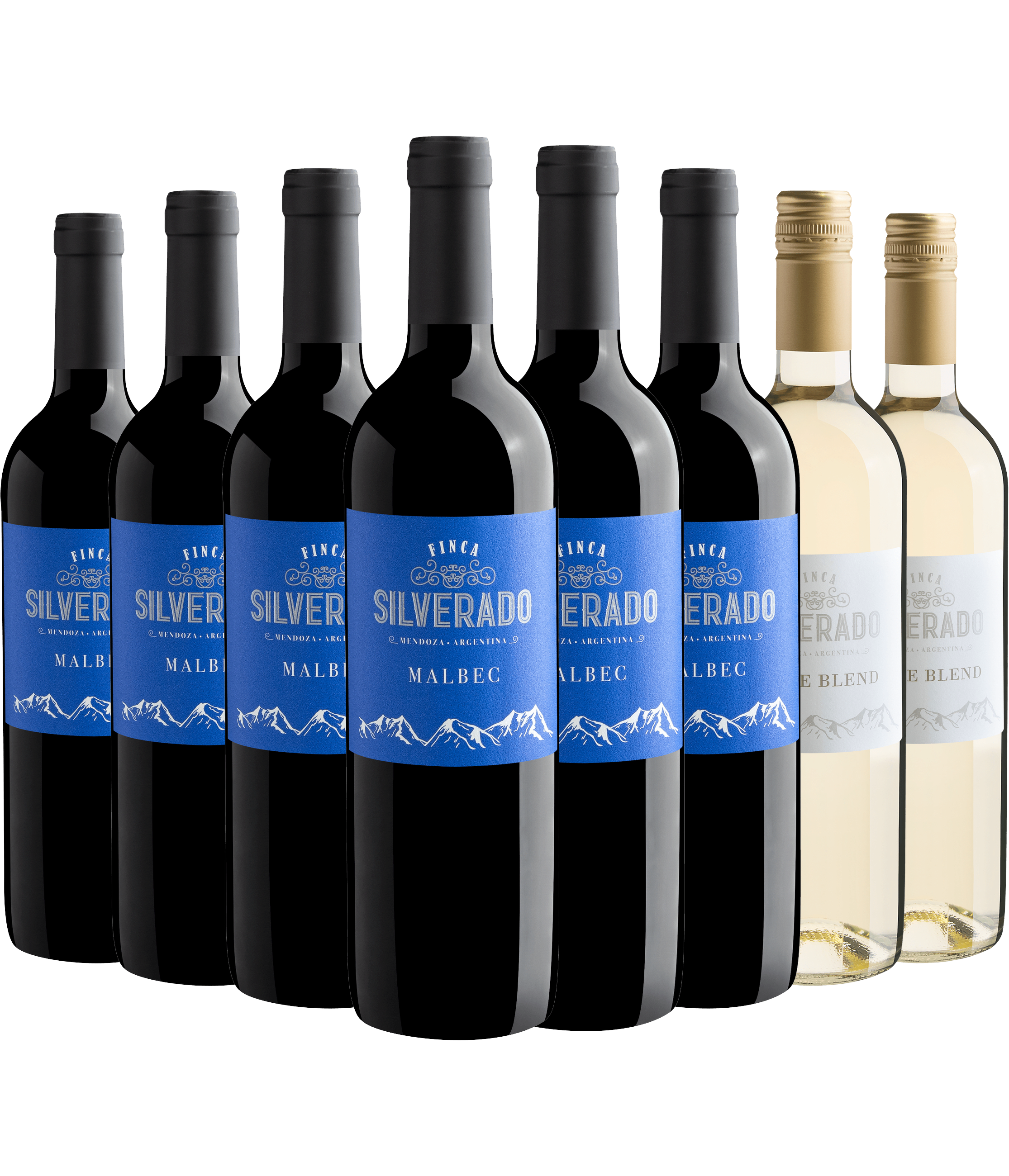 Kit Finca Silverado: 6 Malbec + 2 White Blend