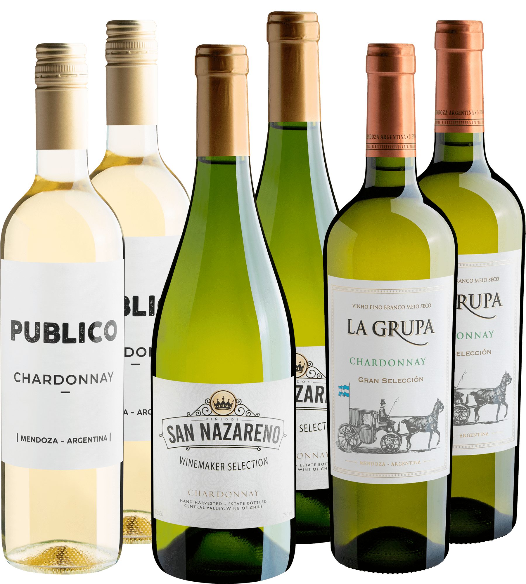 Kit Chardonnay em Dobro | 6 garrafas