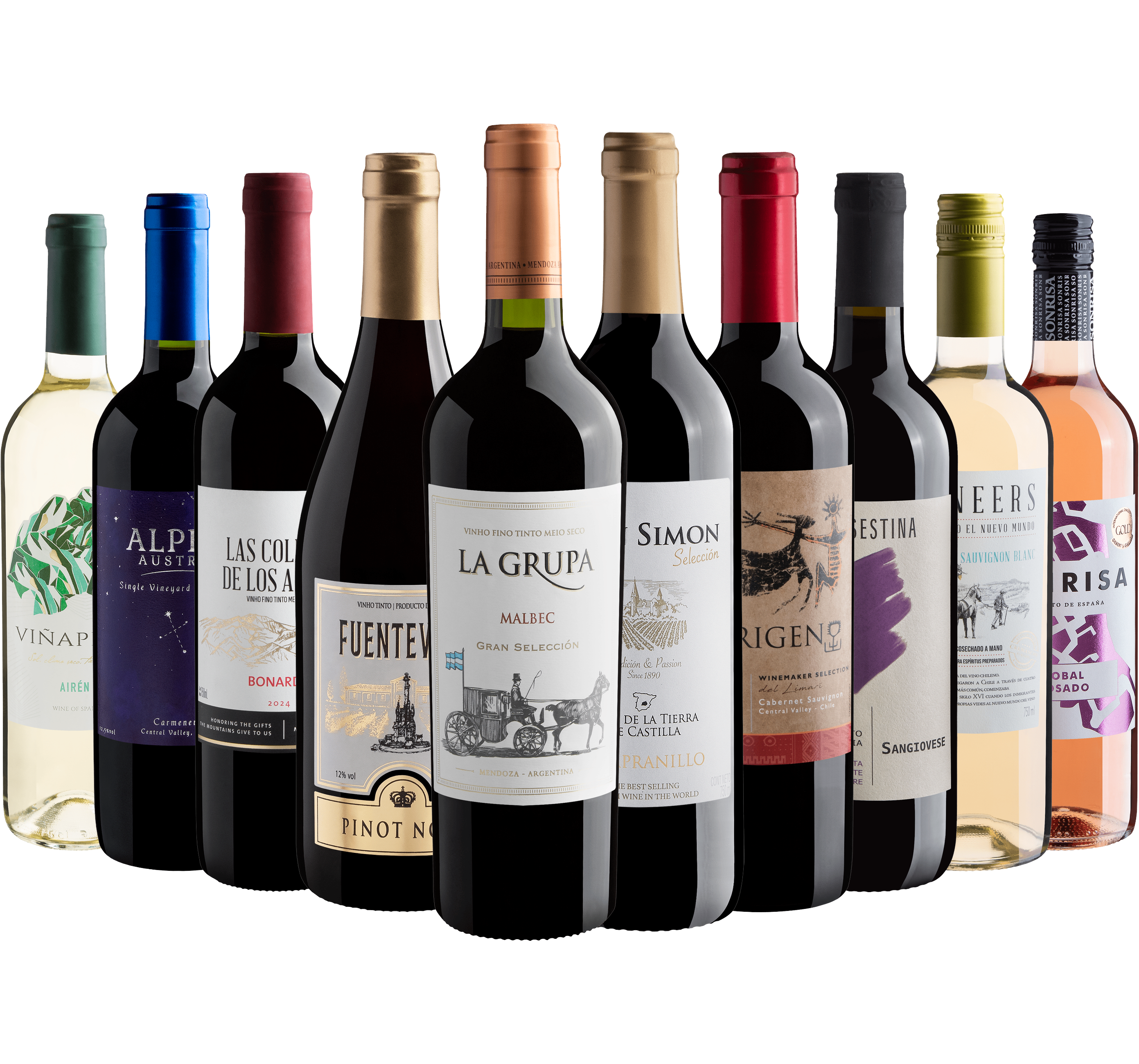 Kit 10 Uvas Emblemáticas
