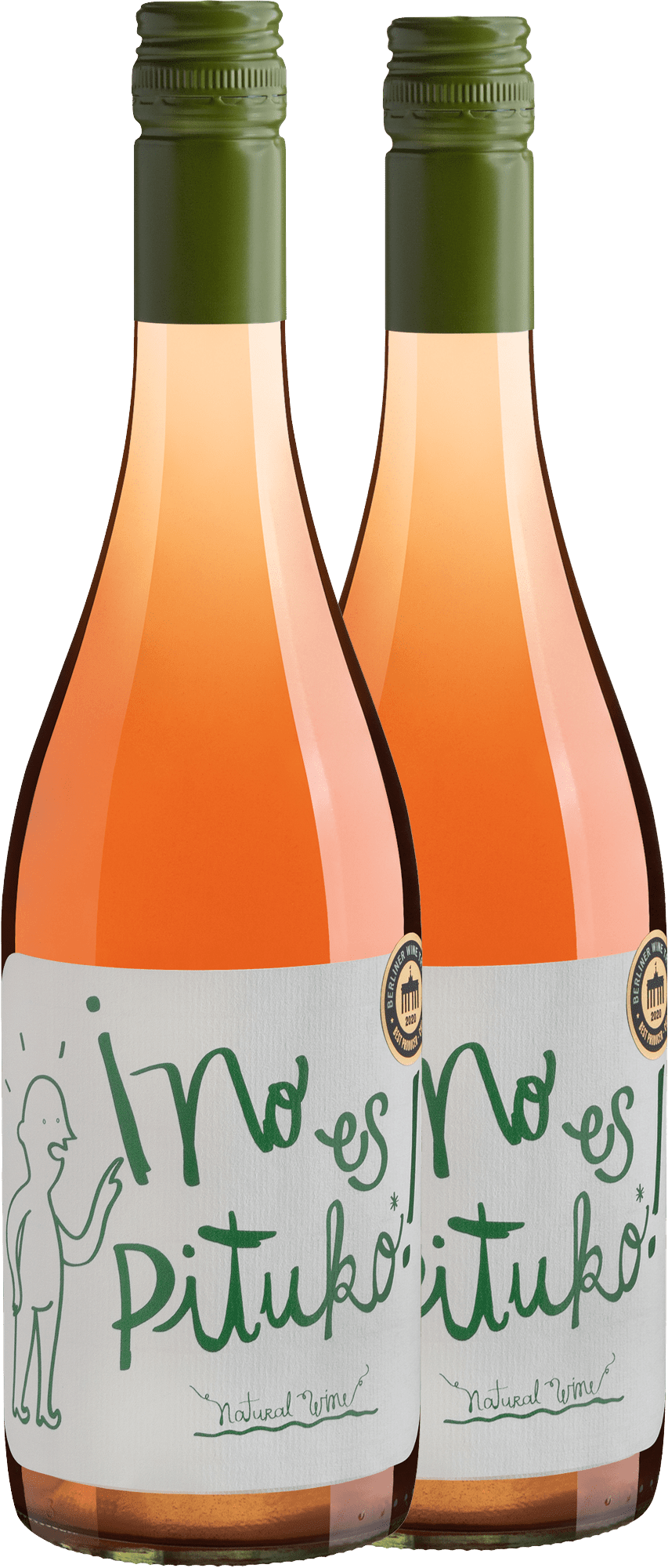 Kit 2 No es Pituko País Rosé