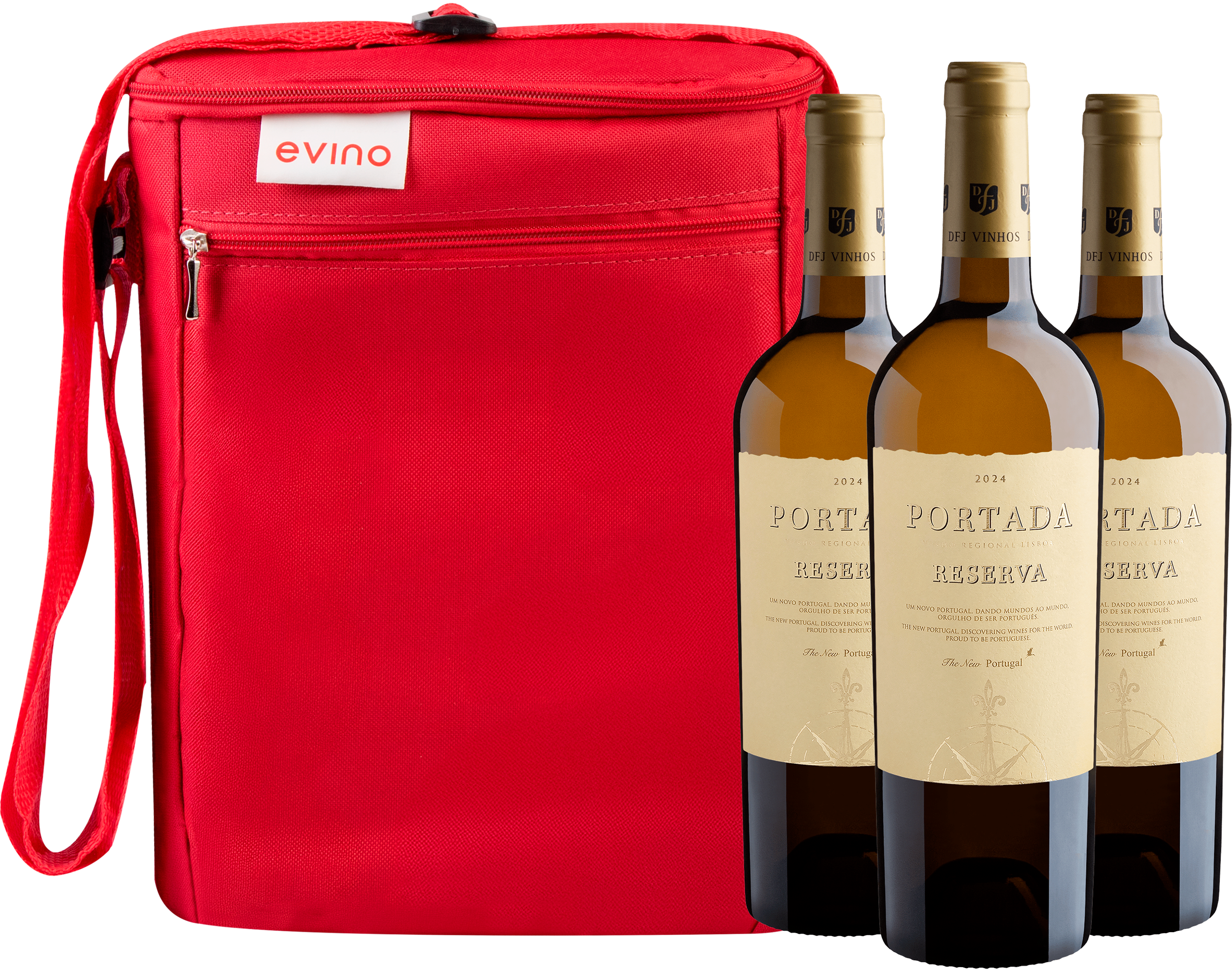 Kit 3 Portada Reserva Branco + Bolsa Exclusiva