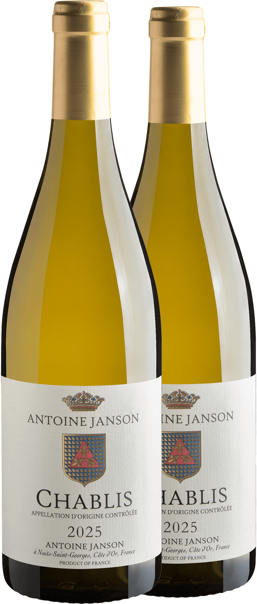 Kit 2 Antoine Janson Chablis AOC