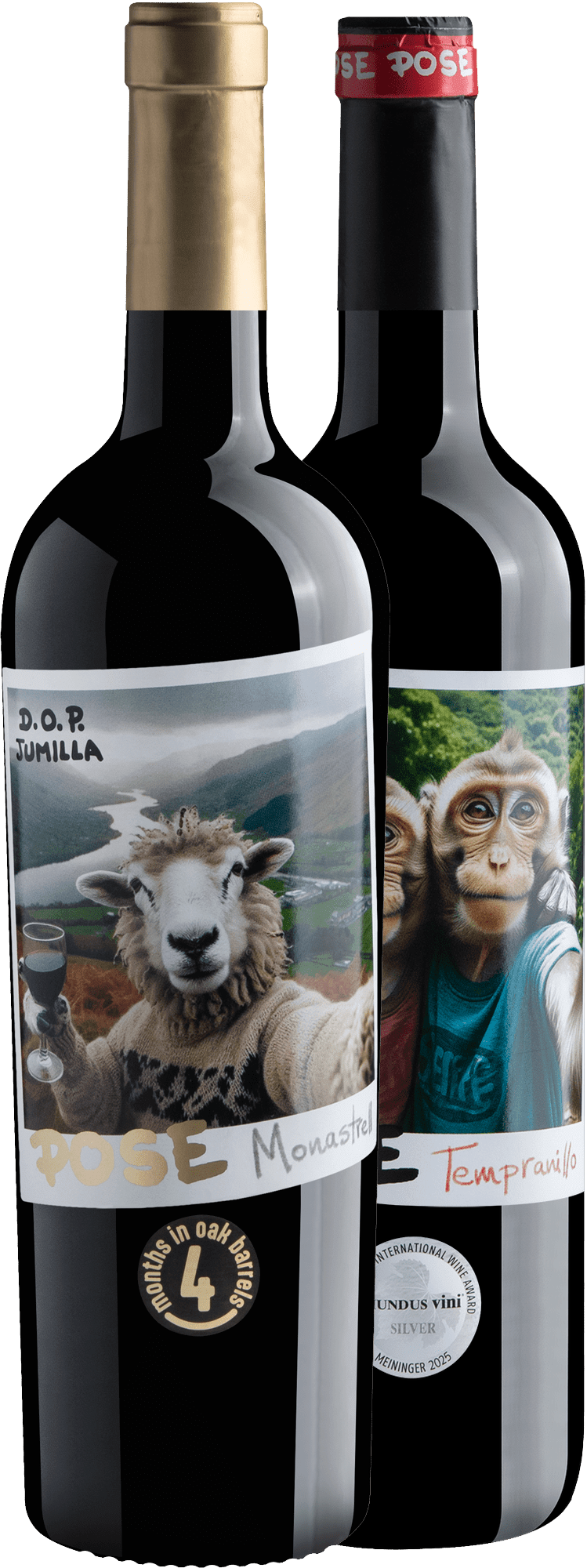 Kit Pose: 1 Monastrell + 1 Tempranillo