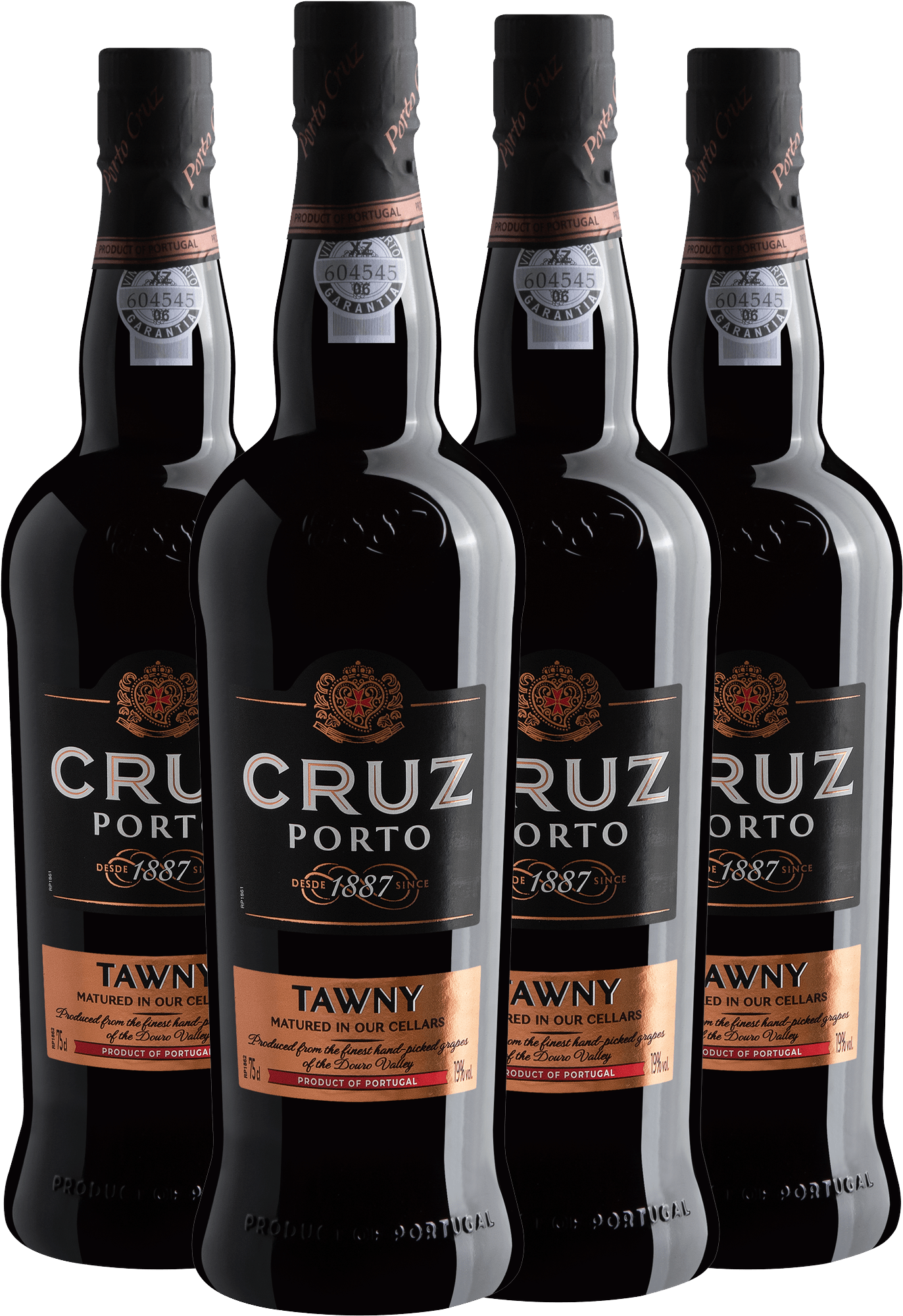 Kit 4 Porto Cruz Tawny
