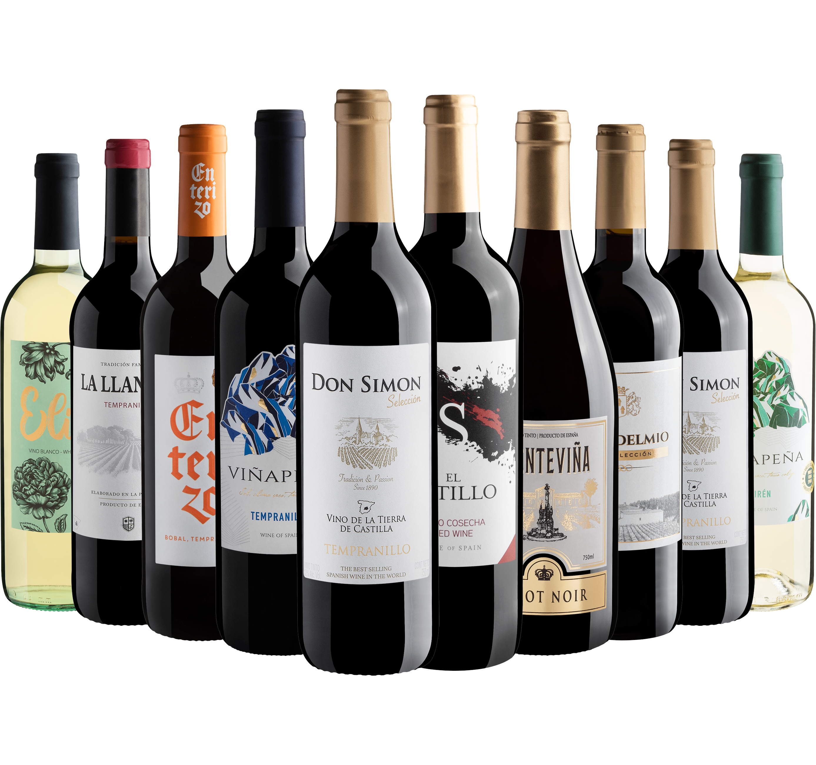 Kit 10 Rótulos Espanhóis