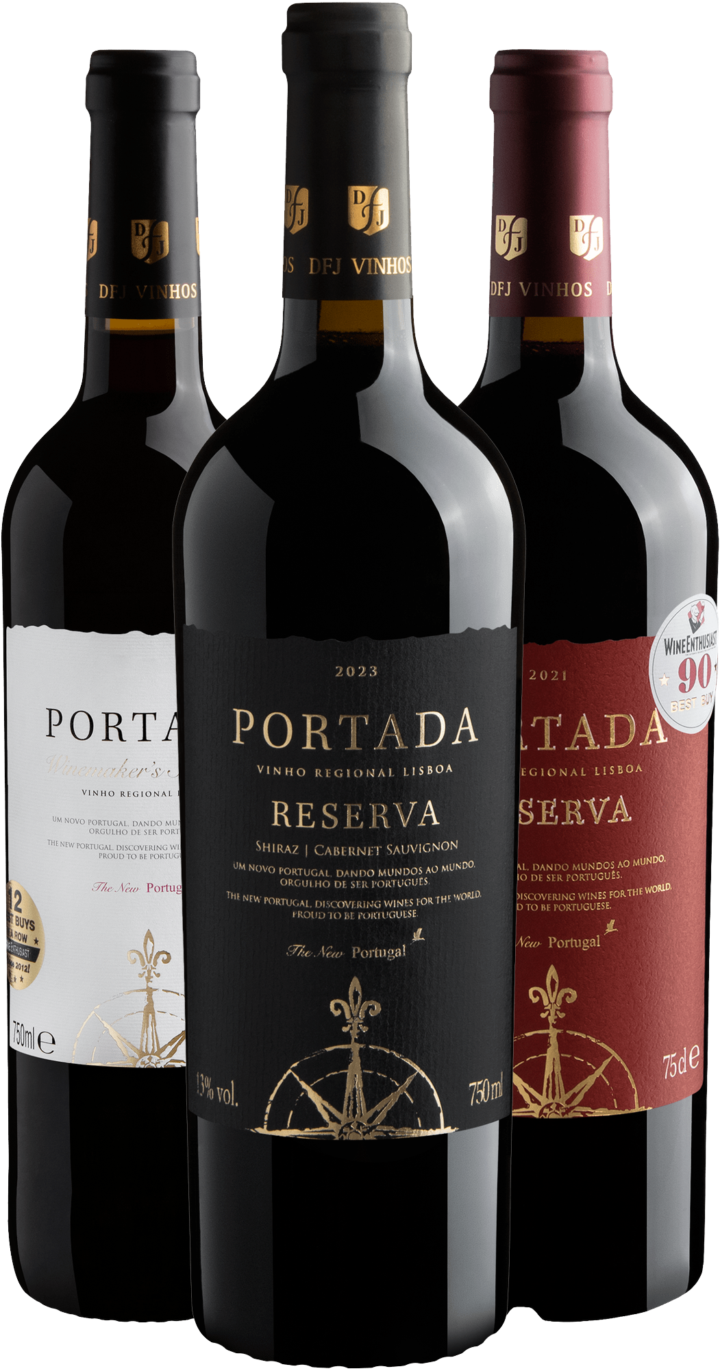 Kit Família Portada | 3 Tintos