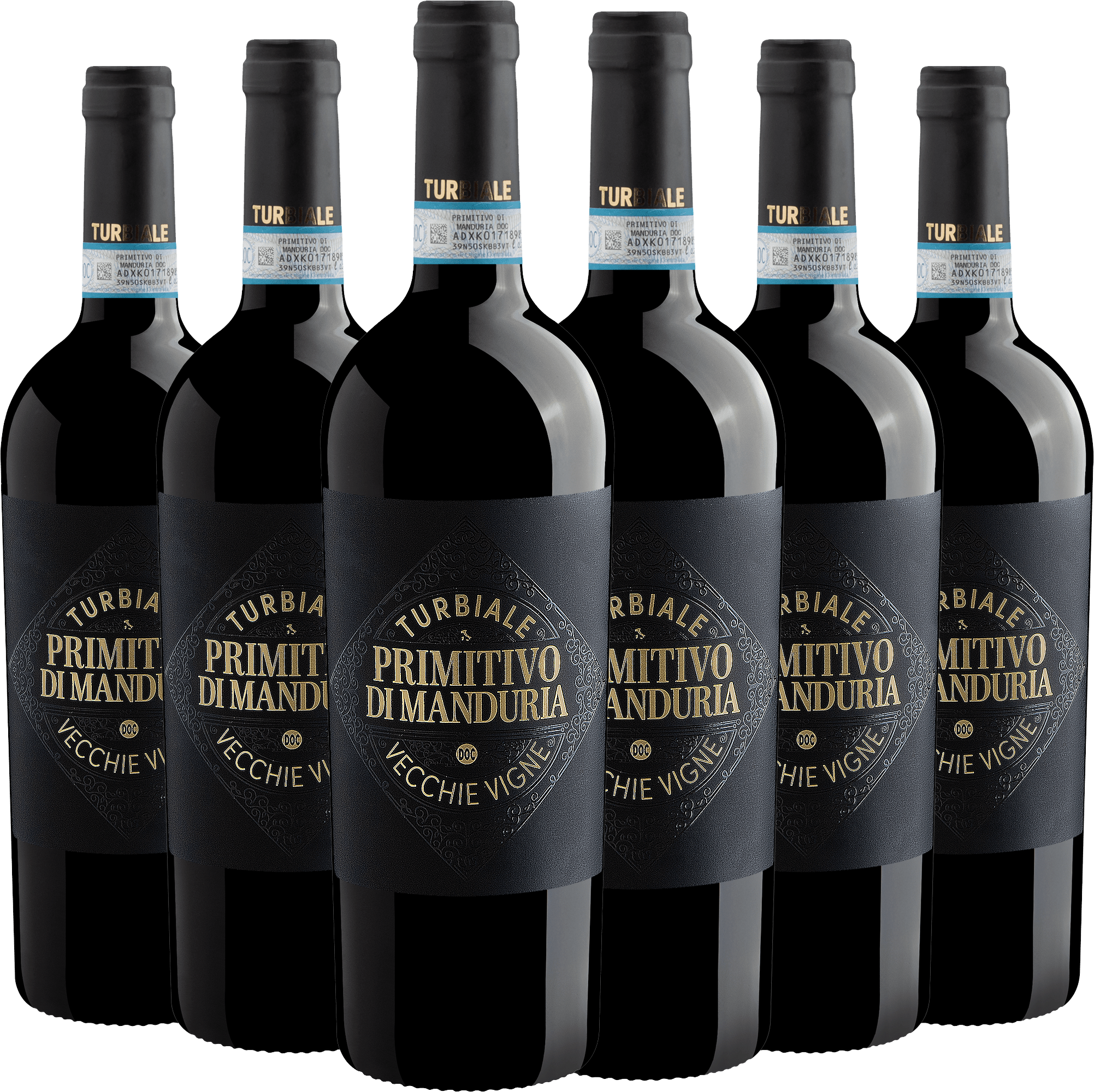 Kit 6 Turbiale Primitivo di Manduria DOC