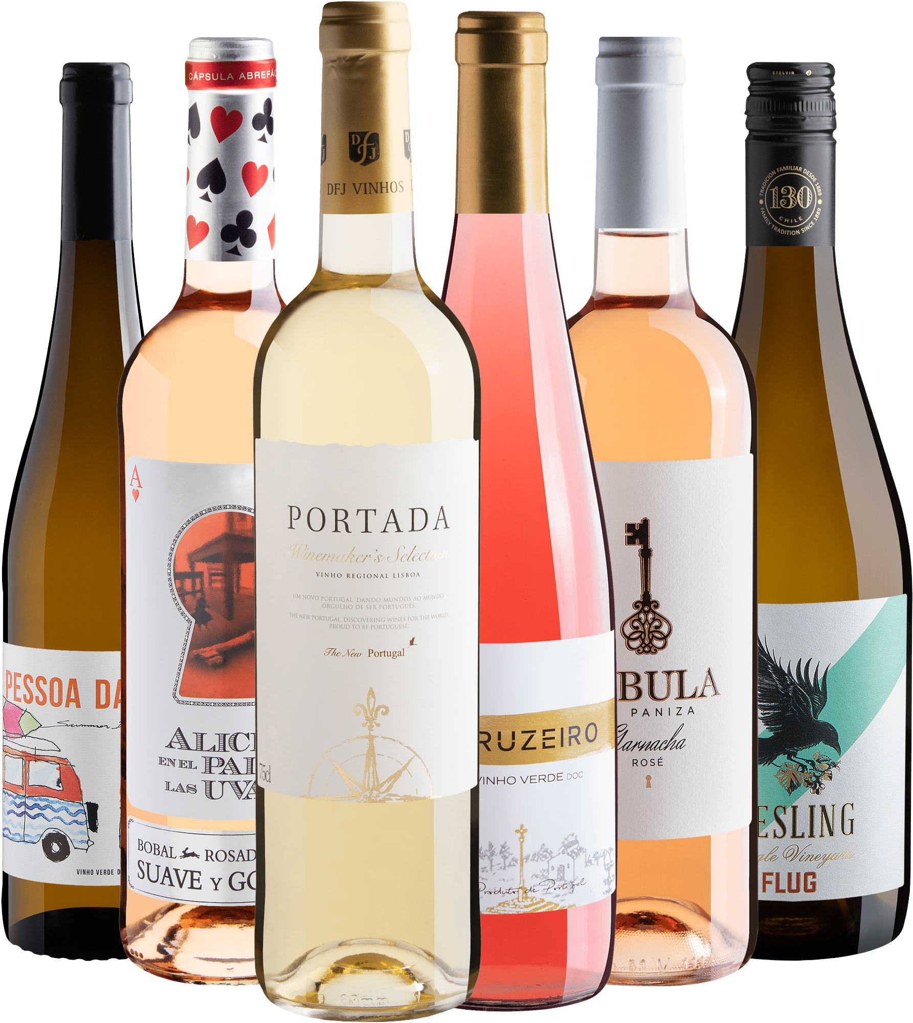 Kit 6 Vinhos Leves Best Sellers