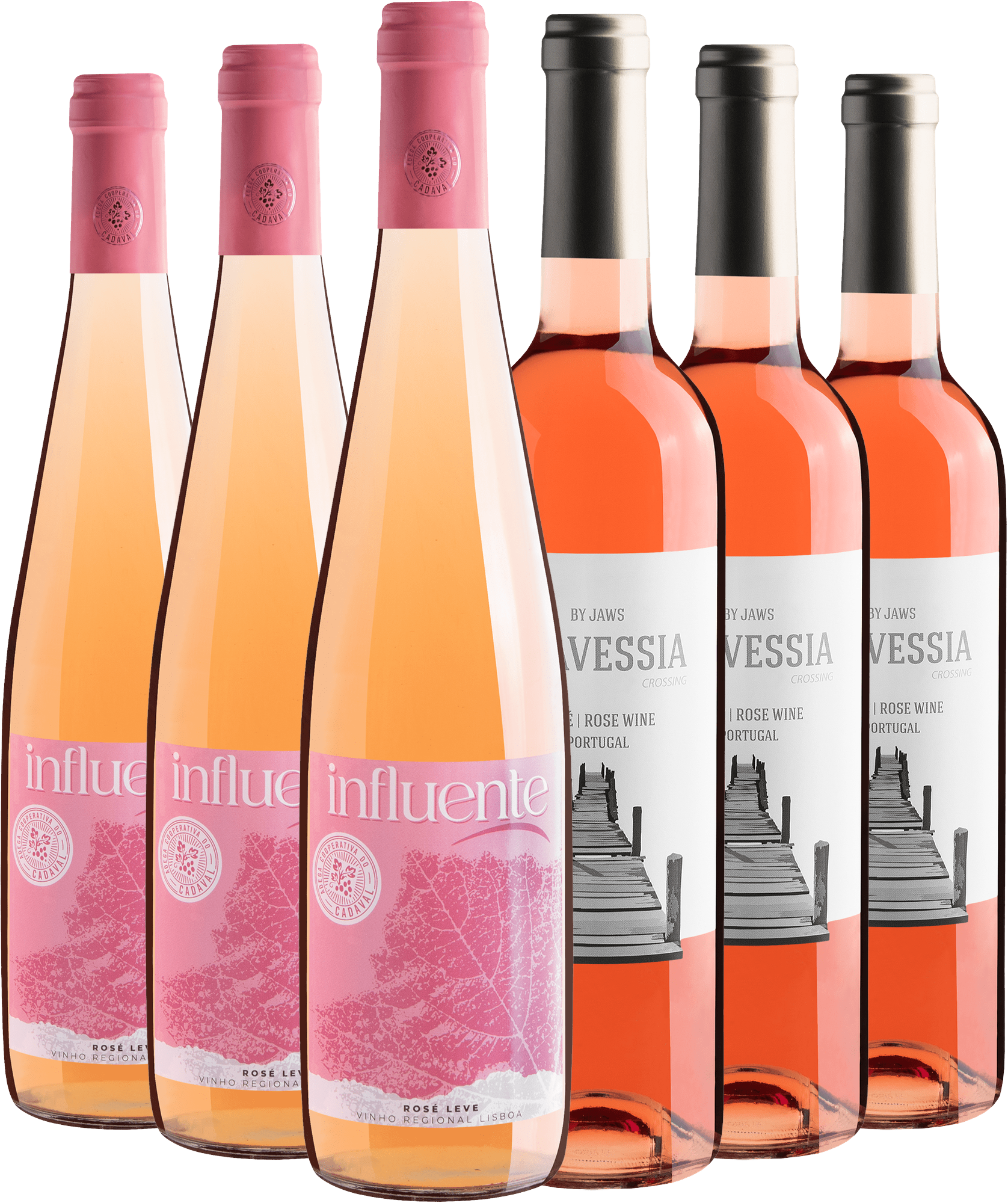 Kit Rosés Portugueses | 3 Infuente + 3 Travessia 