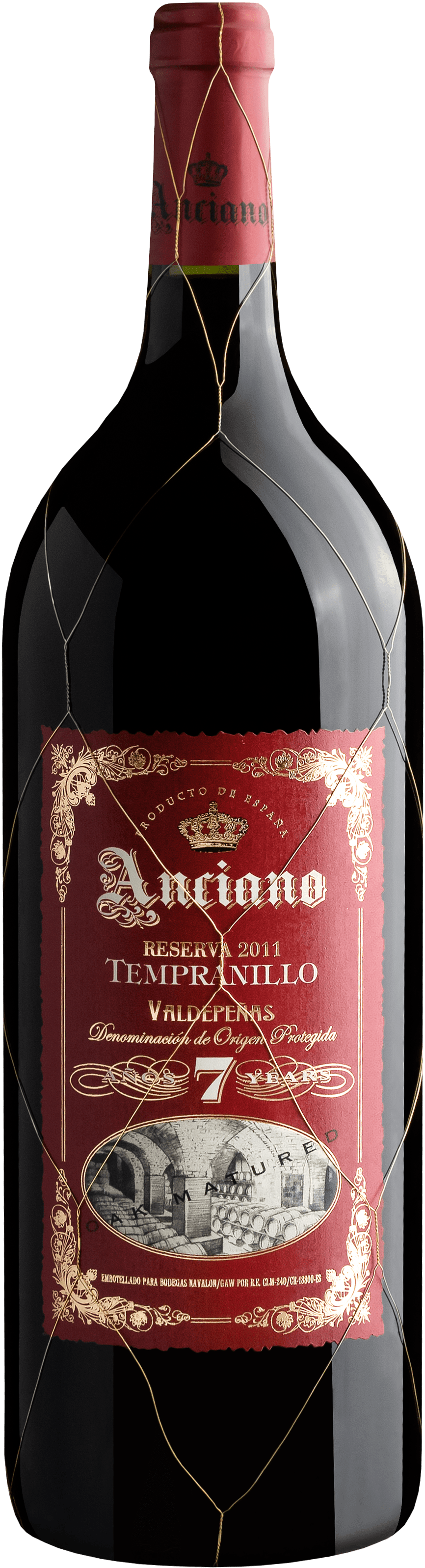 Anciano Old Magnum Reserva 7 years Valdepeñas DOP 2011