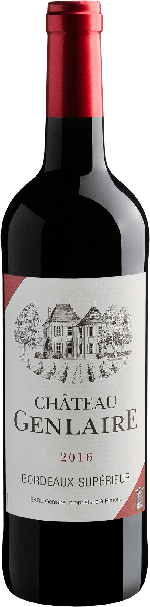 Château Genlaire Bordeaux Supérieur AOC 2016