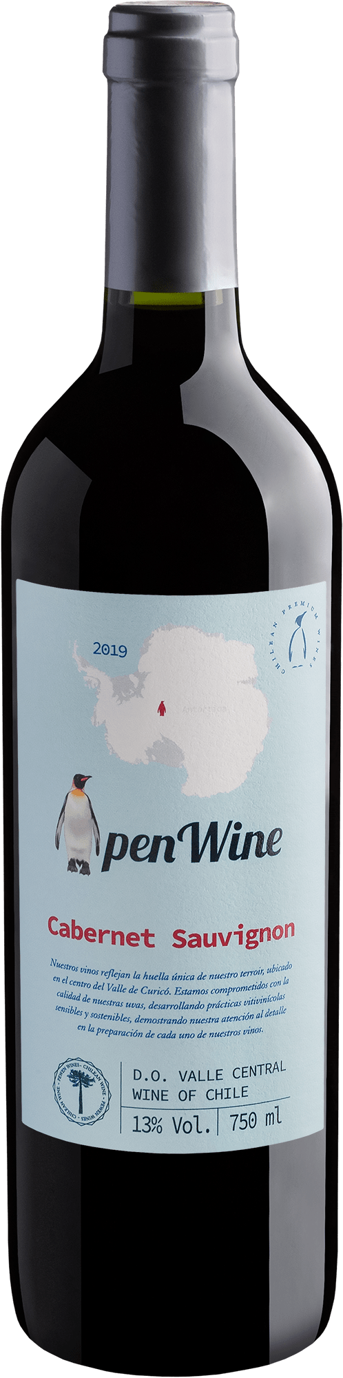 penWine Cabernet Sauvignon Valle Central D.O. 2019