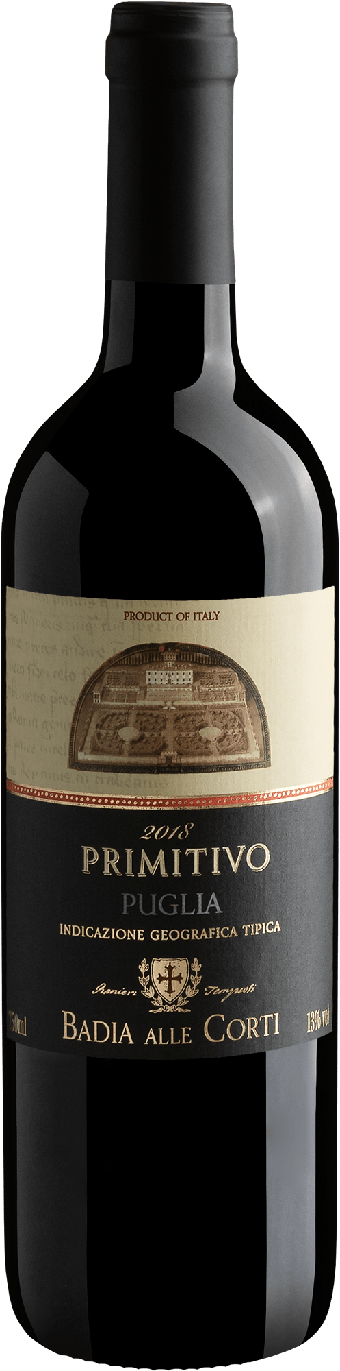 Badia Alle Corte Primitivo di Puglia 2018