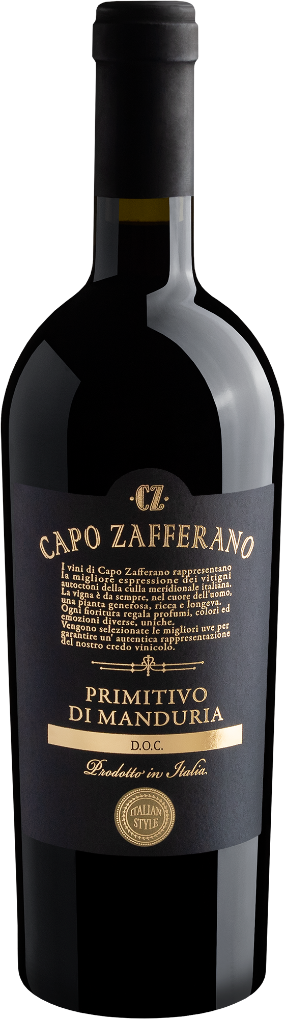 Capo Zafferano Primitivo di Manduria DOC 2018