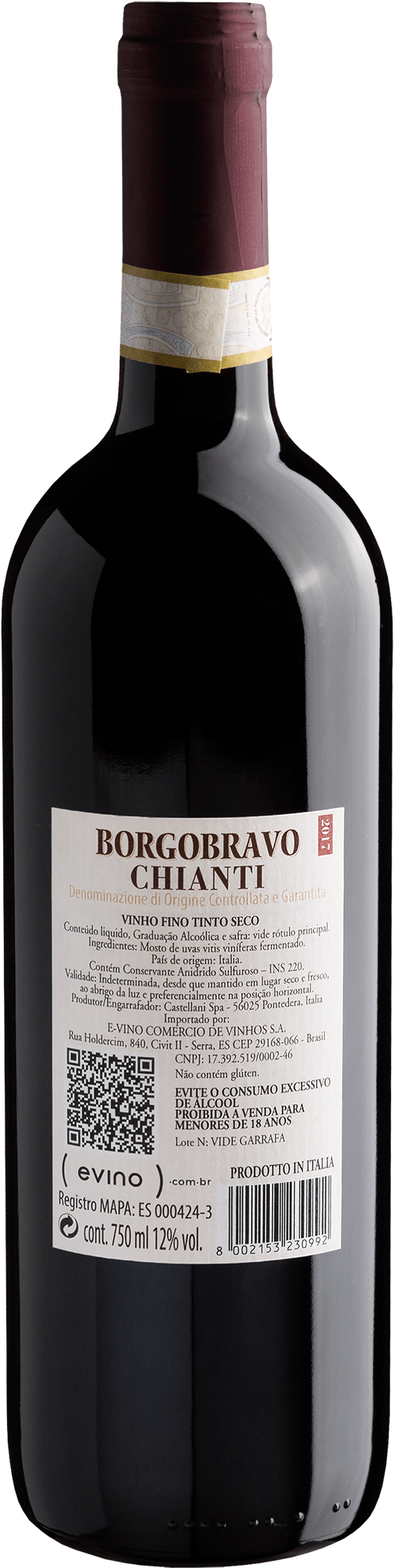 Borgobravo Passione e Tradizione Chianti DOCG 2017 2