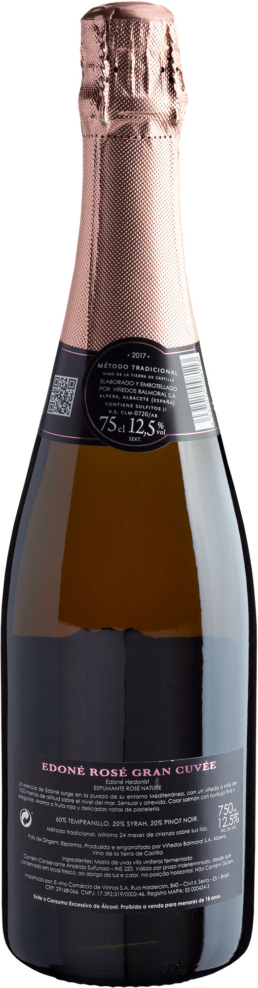 Edoné Gran Cuvée Rosé Brut 2017 2