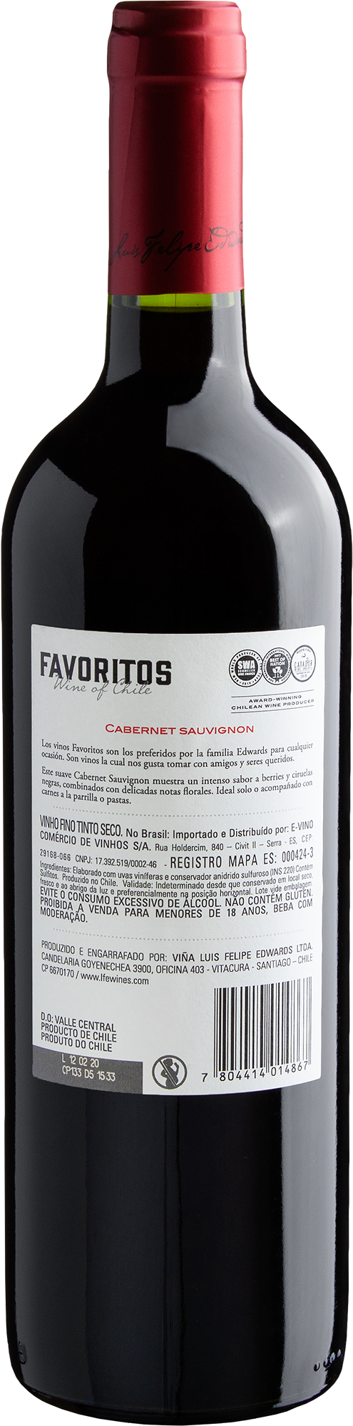 Favorito Cabernet Sauvignon 2019 2