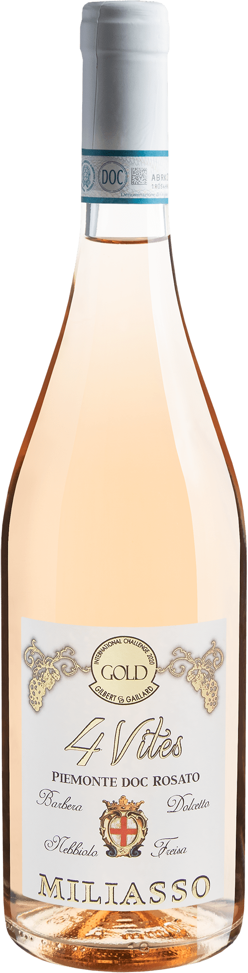 Miliasso 4 Vites Rosato Piemonte DOC 2019