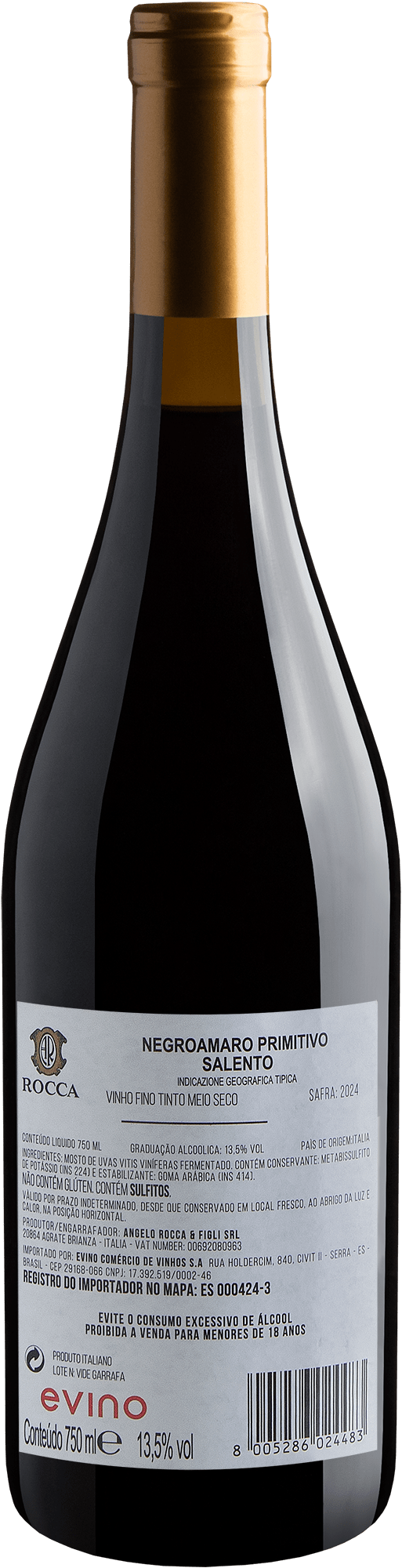 Rocca Negroamaro Primitivo Salento IGT  2