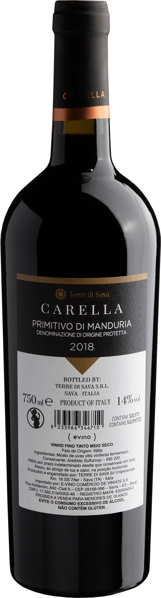 Carella Primitivo di Manduria 2