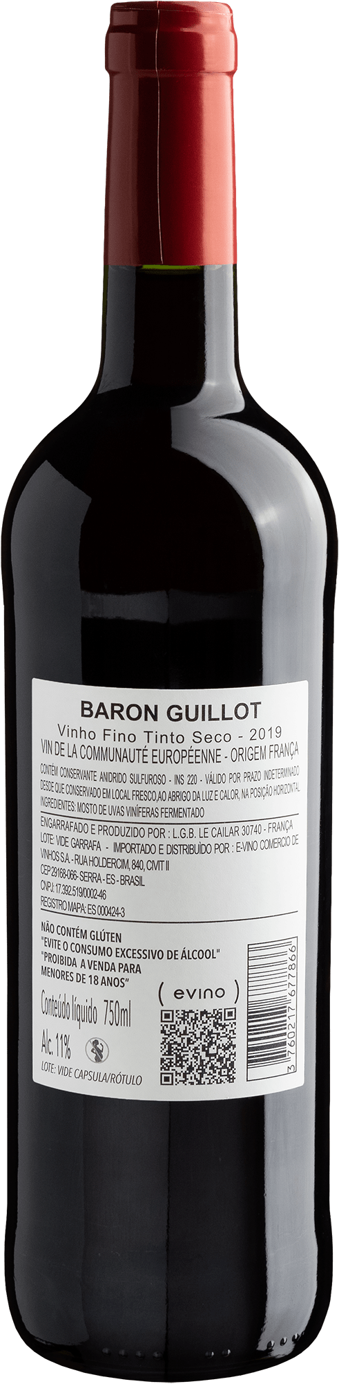 Baron Guillot Classique Esprit de Vigneron 2019 2
