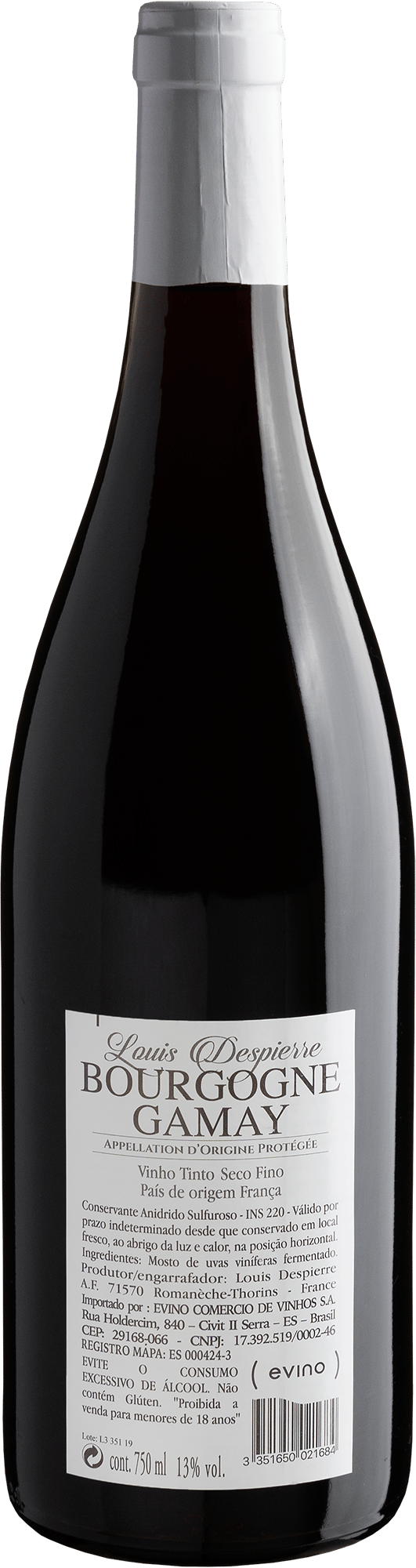 Louis Despierre Bourgogne AOC 2