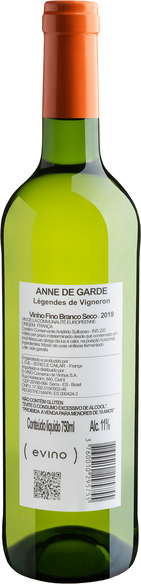 Anne de Garde Blanc 2019 2