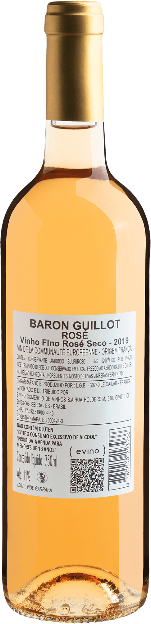 Baron Guillot Classique Rosé 2019 2