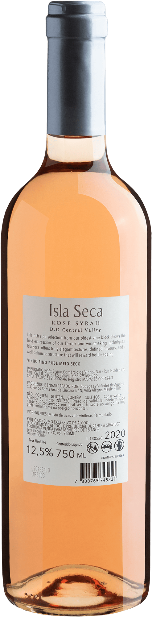 Isla Seca Rosé Syrah 2020 2