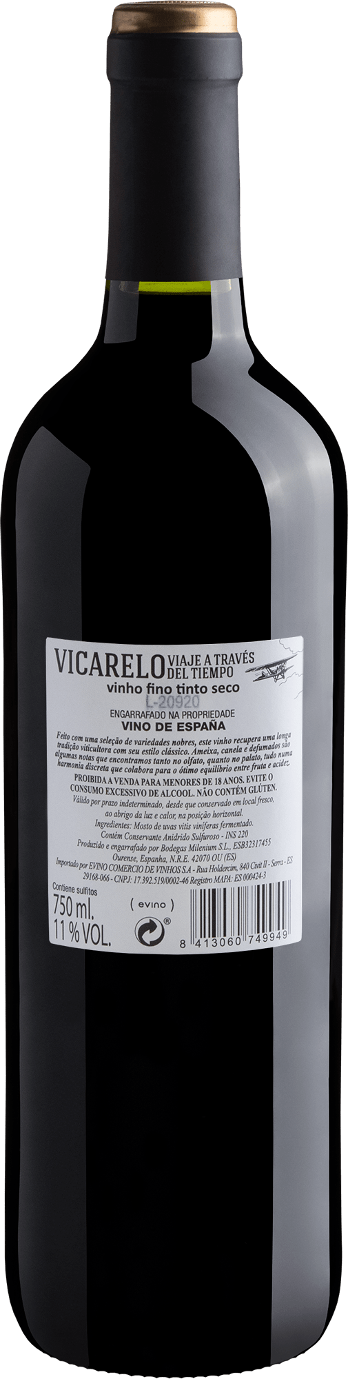 Vicarelo Red Blend 2