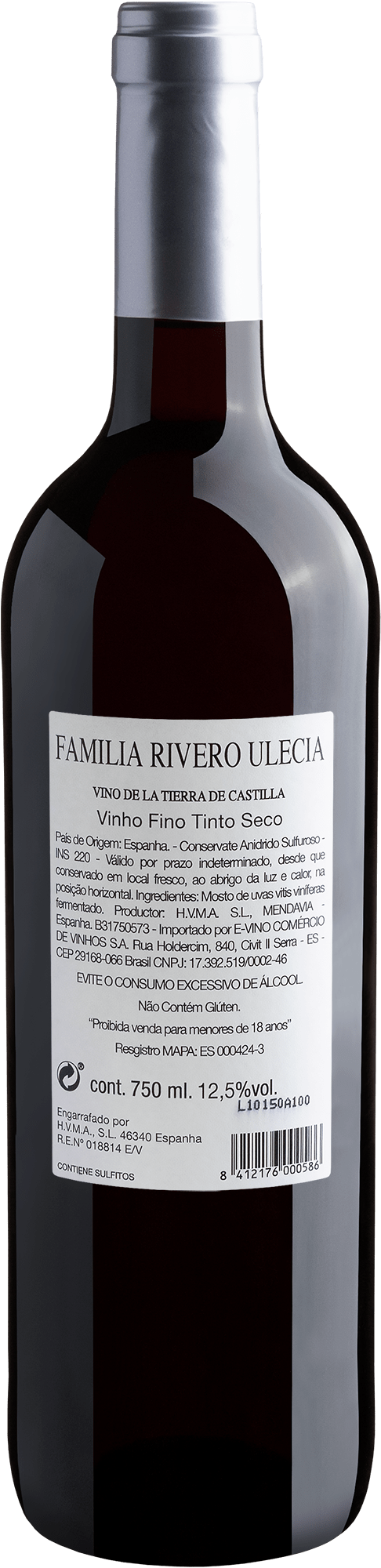 Familia Rivero Ulecia Tempranillo 2