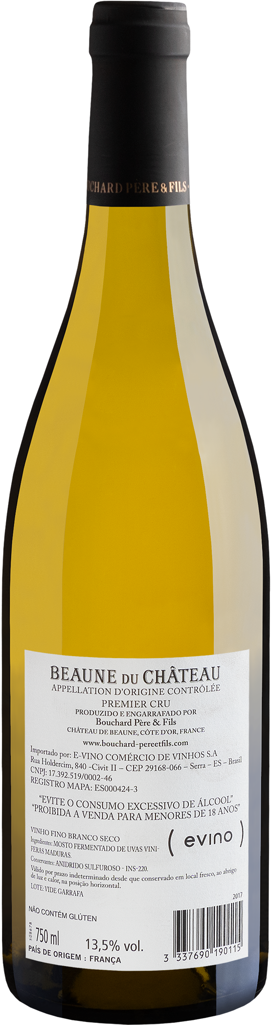 Domaine Bouchard Père & Fils Beaune du Château Beaune Premier Cru AOC 2017 2