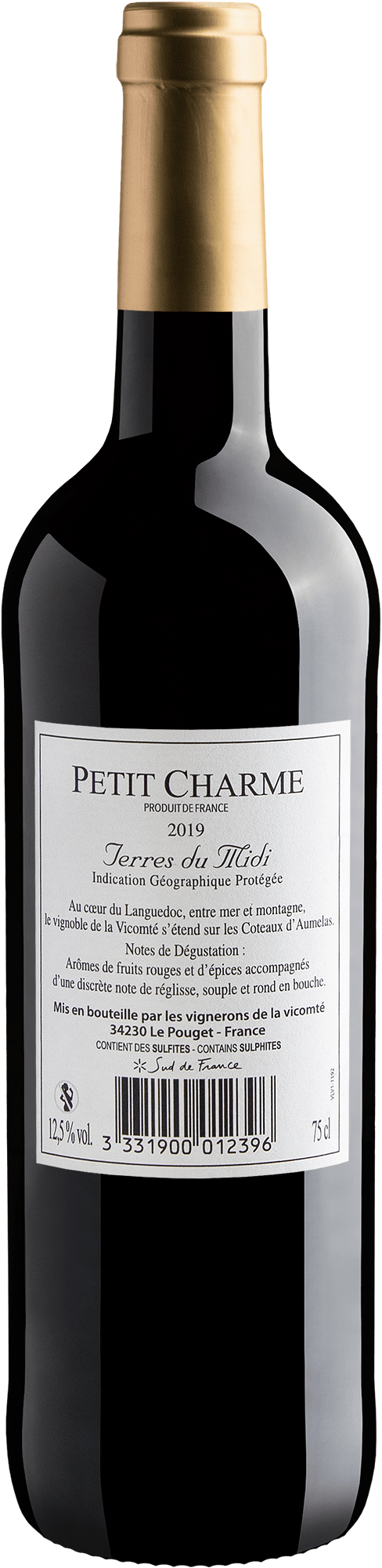 Le Petit Charme Terres du Midi IGP 2019 2