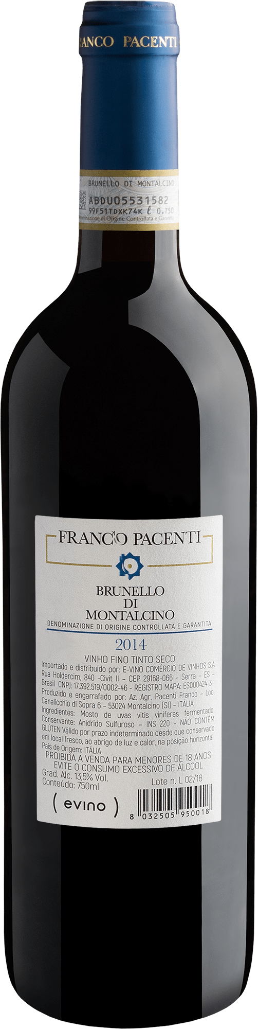 Franco Pacenti Brunello di Montalcino DOCG 2014 2