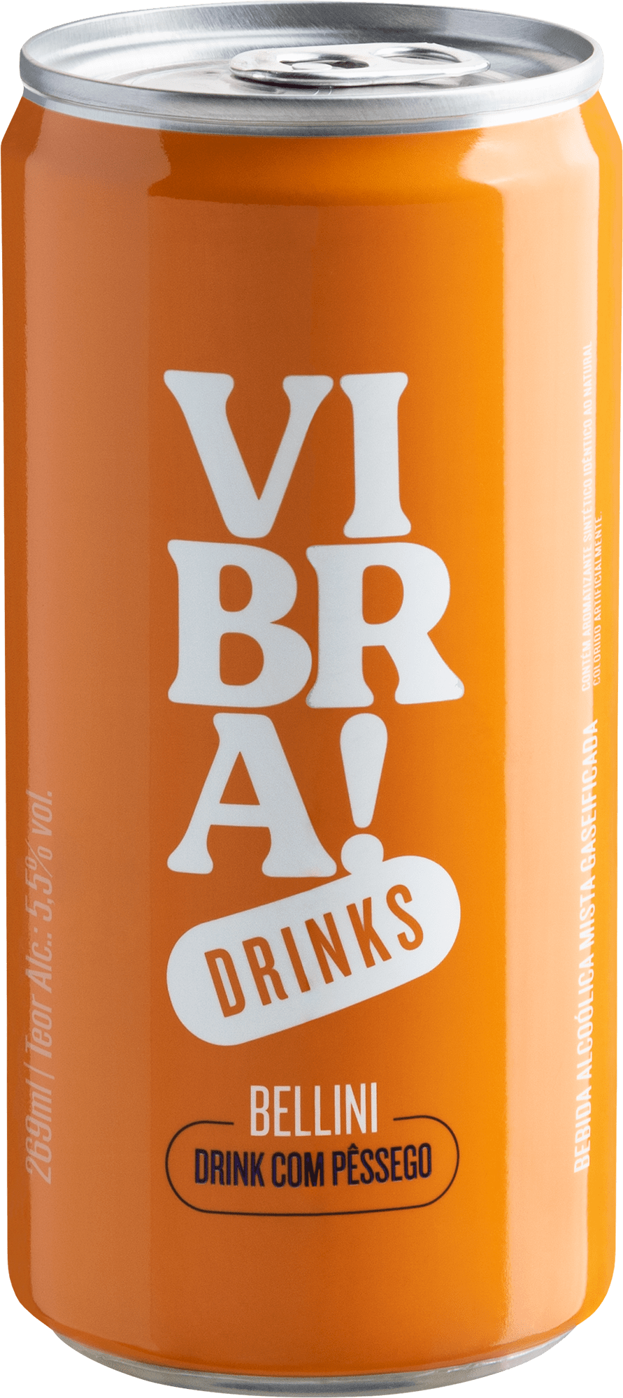 Vibra! Drinks - Bellini | Drink em lata