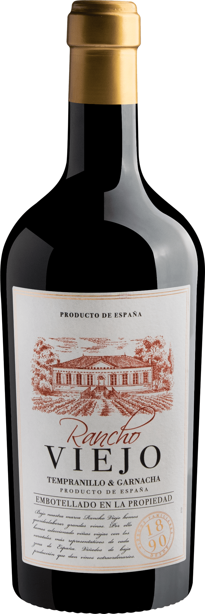 Rancho Viejo Tempranillo & Garnacha Ribera del Guadiana D.O.