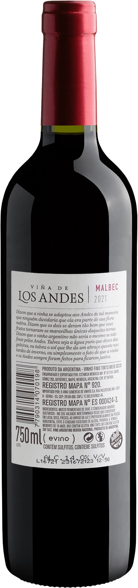 Viña de Los Andes Malbec 2021 2