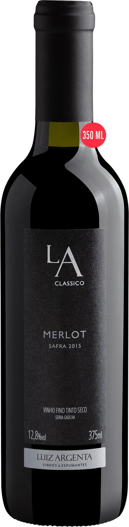 Luiz Argenta LA Classico Merlot 2015 375mL